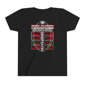 Hurricane Tigers Football UNDEFEATED Youth T-Shirt