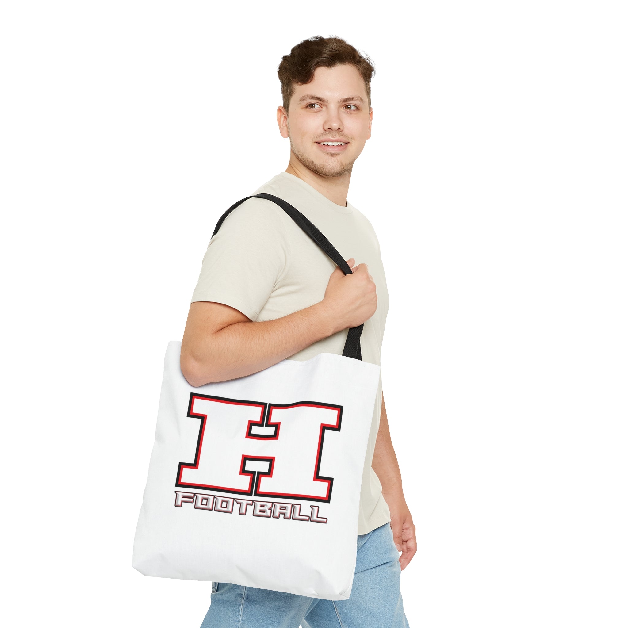 Hurricane Tigers Football Tote Bag