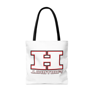 Hurricane Tigers Football Tote Bag