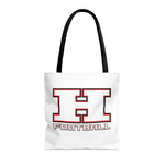 Hurricane Tigers Football Tote Bag