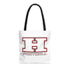 Hurricane Tigers Football Tote Bag