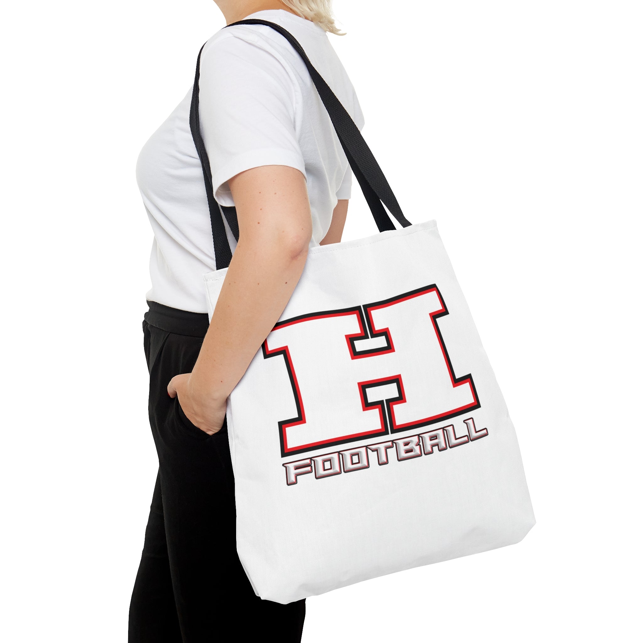 Hurricane Tigers Football Tote Bag
