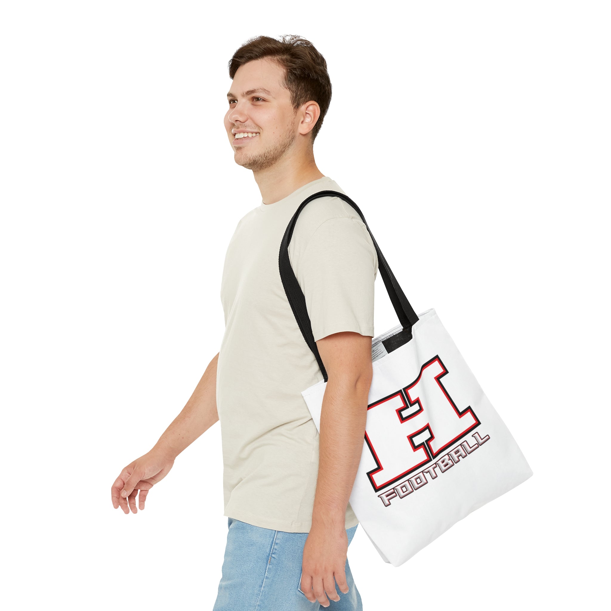 Hurricane Tigers Football Tote Bag