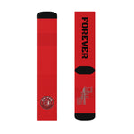 Braves Red Logo Socks