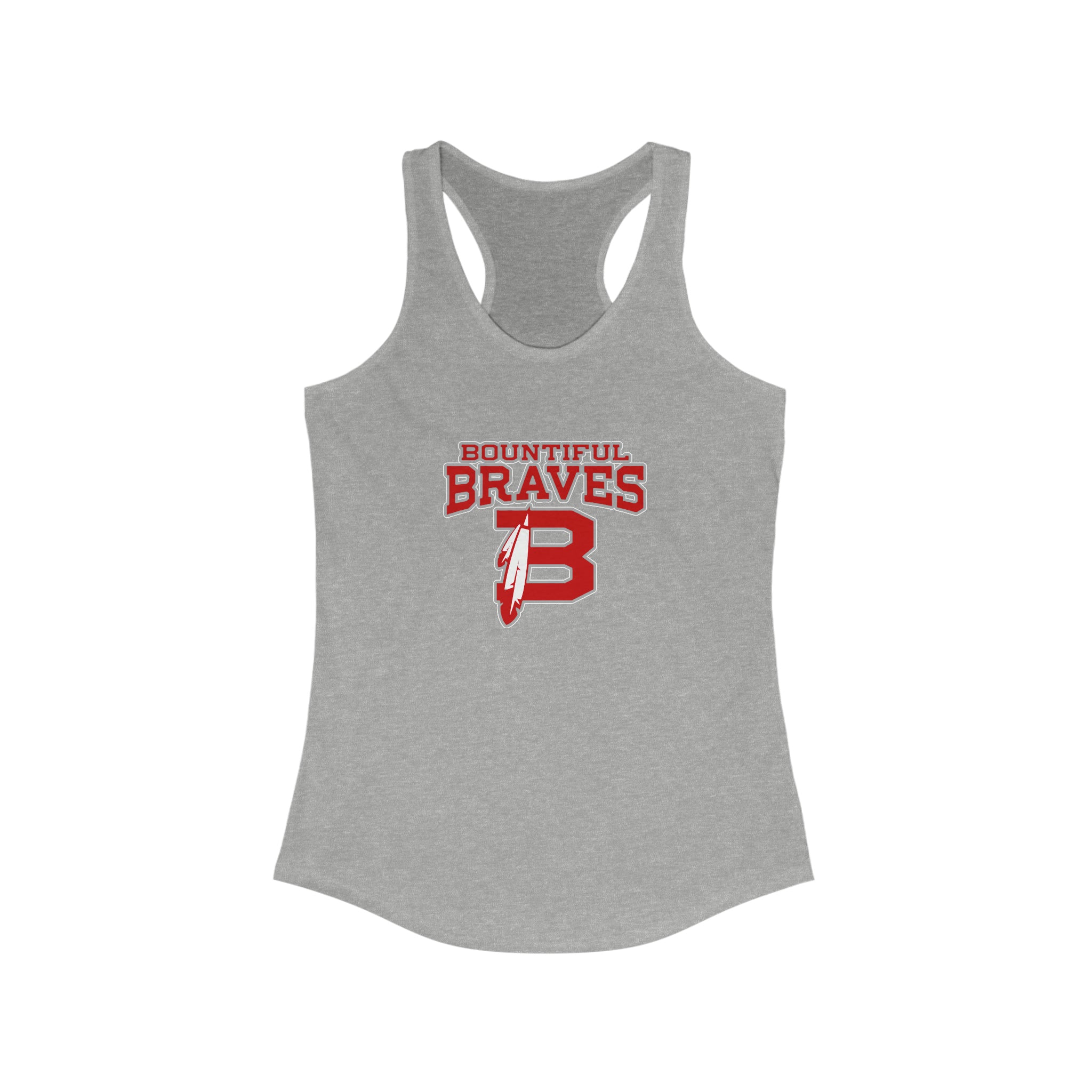 Braves Feather Women's Racerback Tank