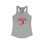Braves Feather Women's Racerback Tank