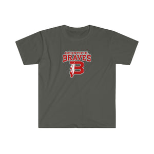 Braves Feather Softstyle T-Shirt