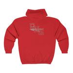 BHS Braves Full Zip Hoodie