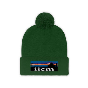 Iowa Iowa City Mission (IICM) Pom Beanie