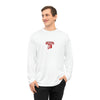 Braves Feather Long Sleeve Performance Shirt - Two Sides