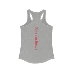 Braves Feather Women's Racerback Tank