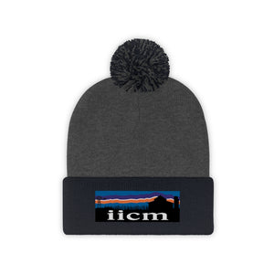 Iowa Iowa City Mission (IICM) Pom Beanie