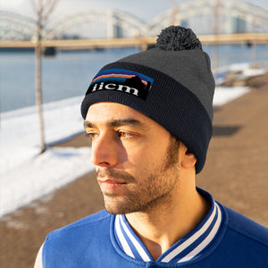Iowa Iowa City Mission (IICM) Pom Beanie