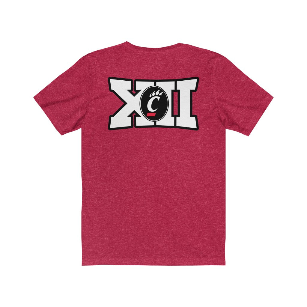 Cincinnati Big12 T Shirt - Two Sided