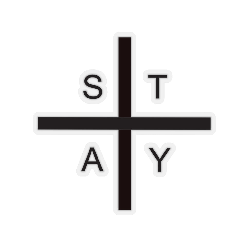 Stay Positive Sticker