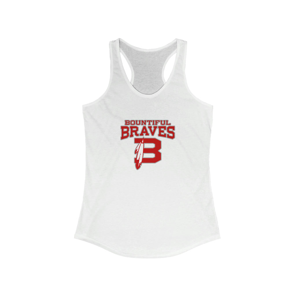 Braves Feather Women's Racerback Tank