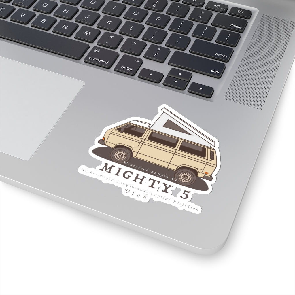 Mighty 5 Magic Van Sticker