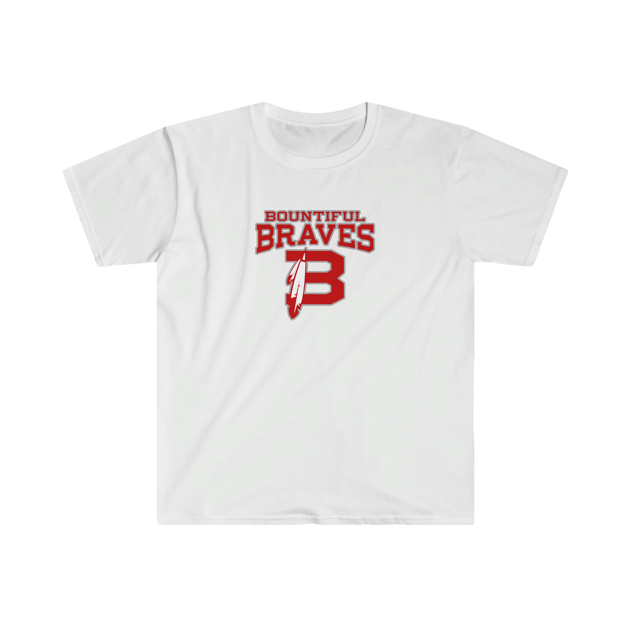Braves Feather Softstyle T-Shirt