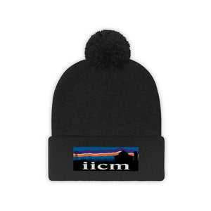 Iowa Iowa City Mission (IICM) Pom Beanie