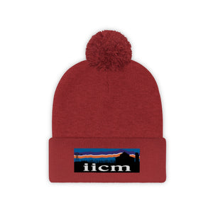 Iowa Iowa City Mission (IICM) Pom Beanie
