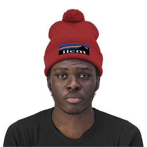 Iowa Iowa City Mission (IICM) Pom Beanie