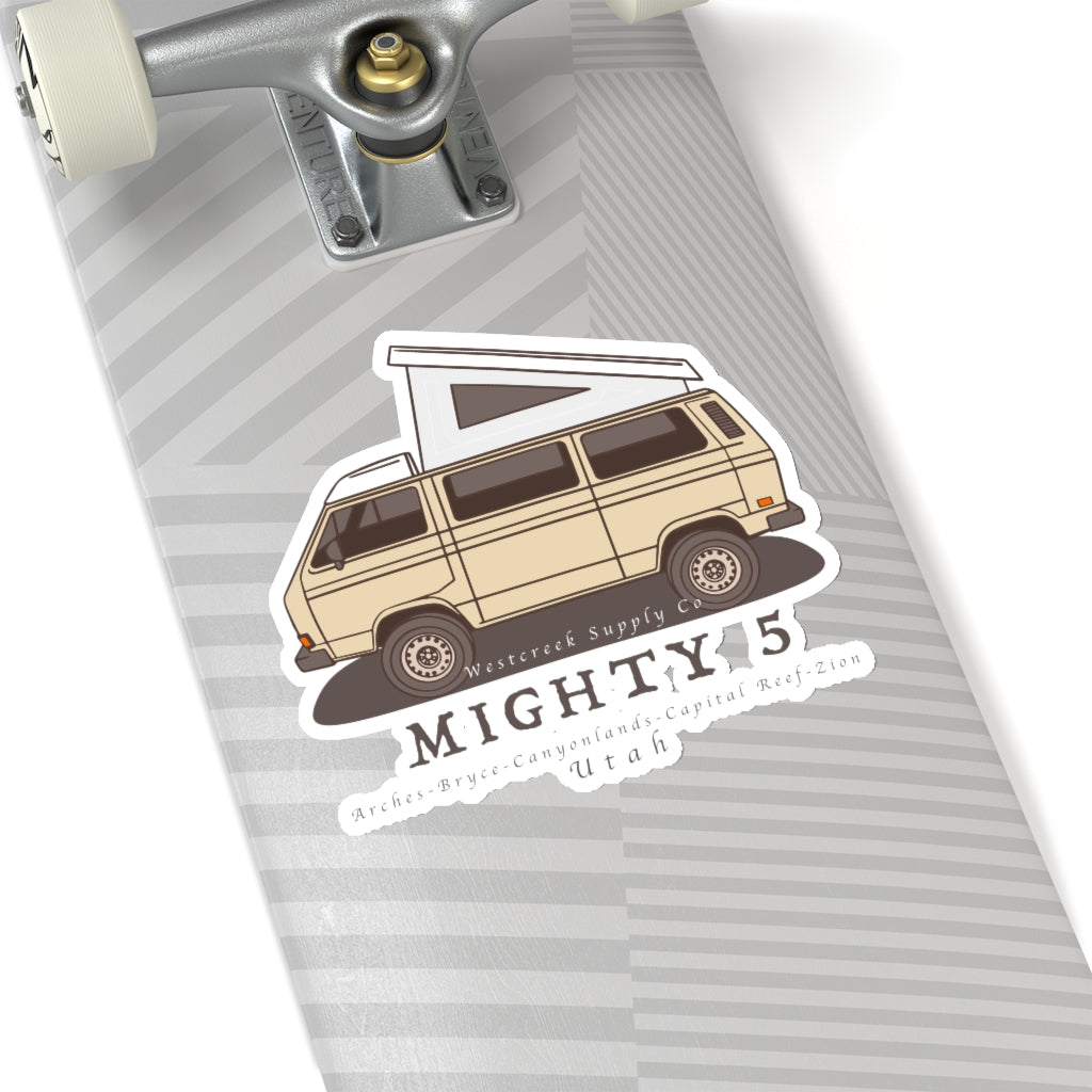 Mighty 5 Magic Van Sticker
