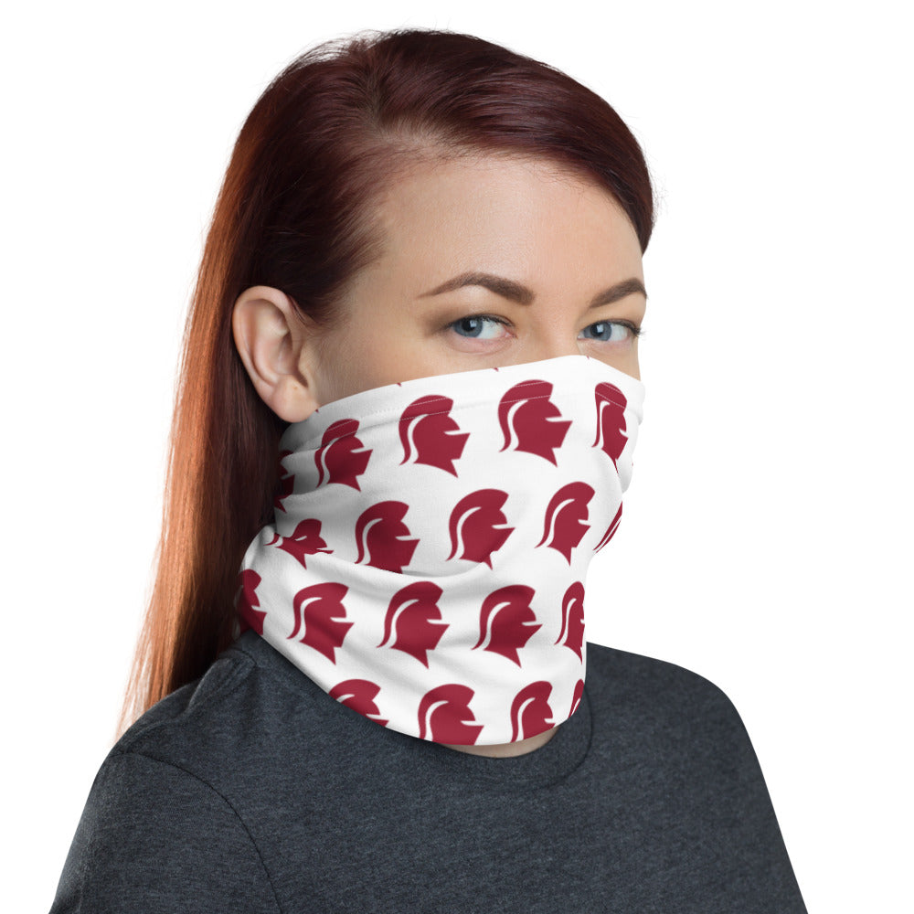 SVU Knights White/Crimson Neck Gaiter