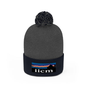 Iowa Iowa City Mission (IICM) Pom Beanie