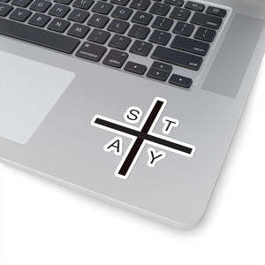 Stay Positive Sticker