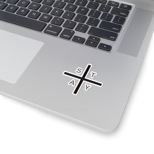 Stay Positive Sticker