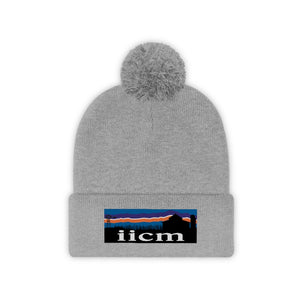 Iowa Iowa City Mission (IICM) Pom Beanie