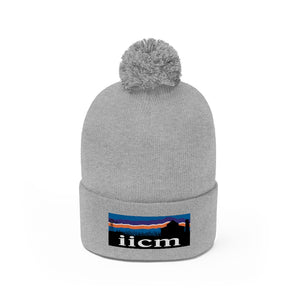 Iowa Iowa City Mission (IICM) Pom Beanie