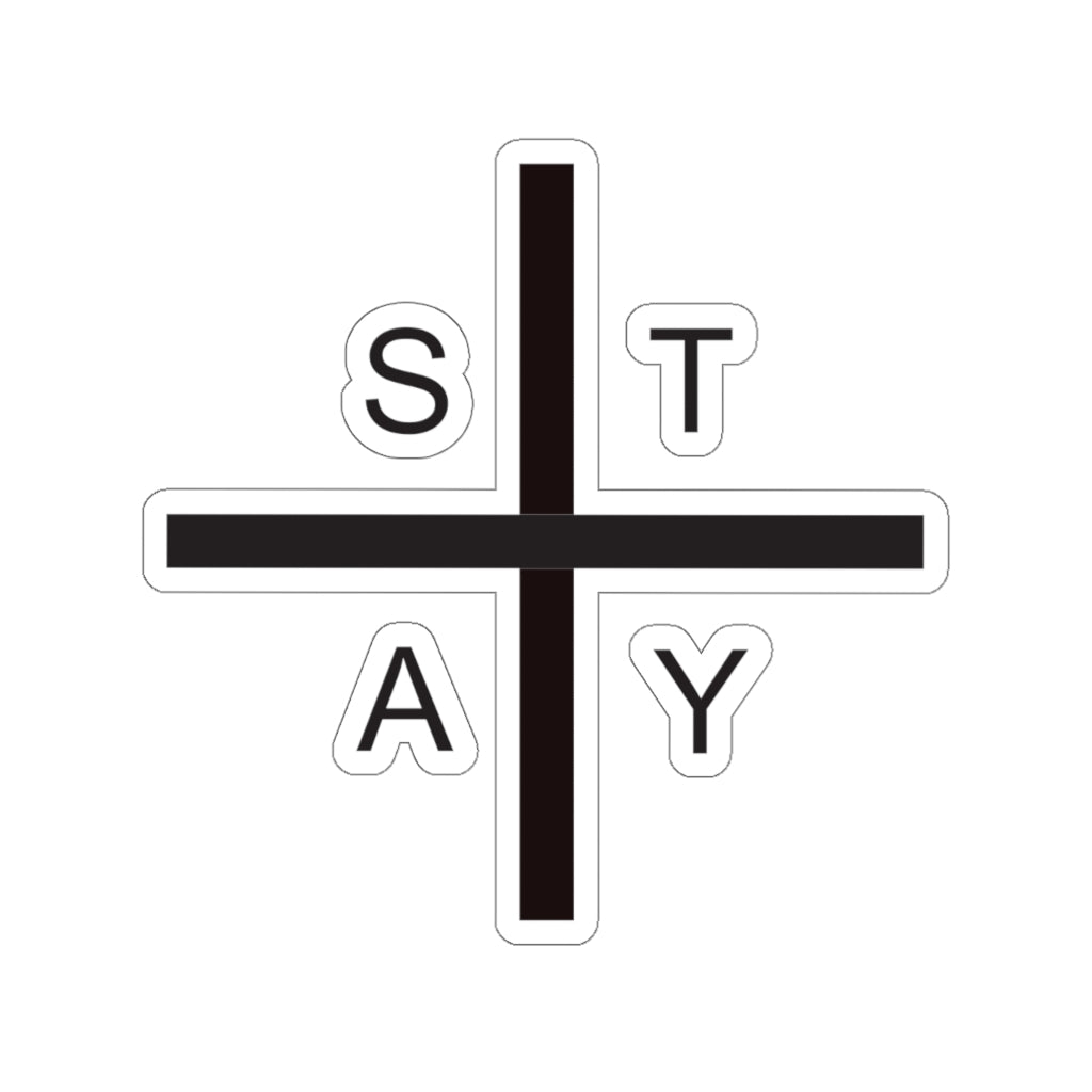 Stay Positive Sticker