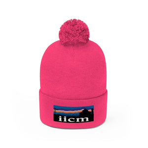 Iowa Iowa City Mission (IICM) Pom Beanie