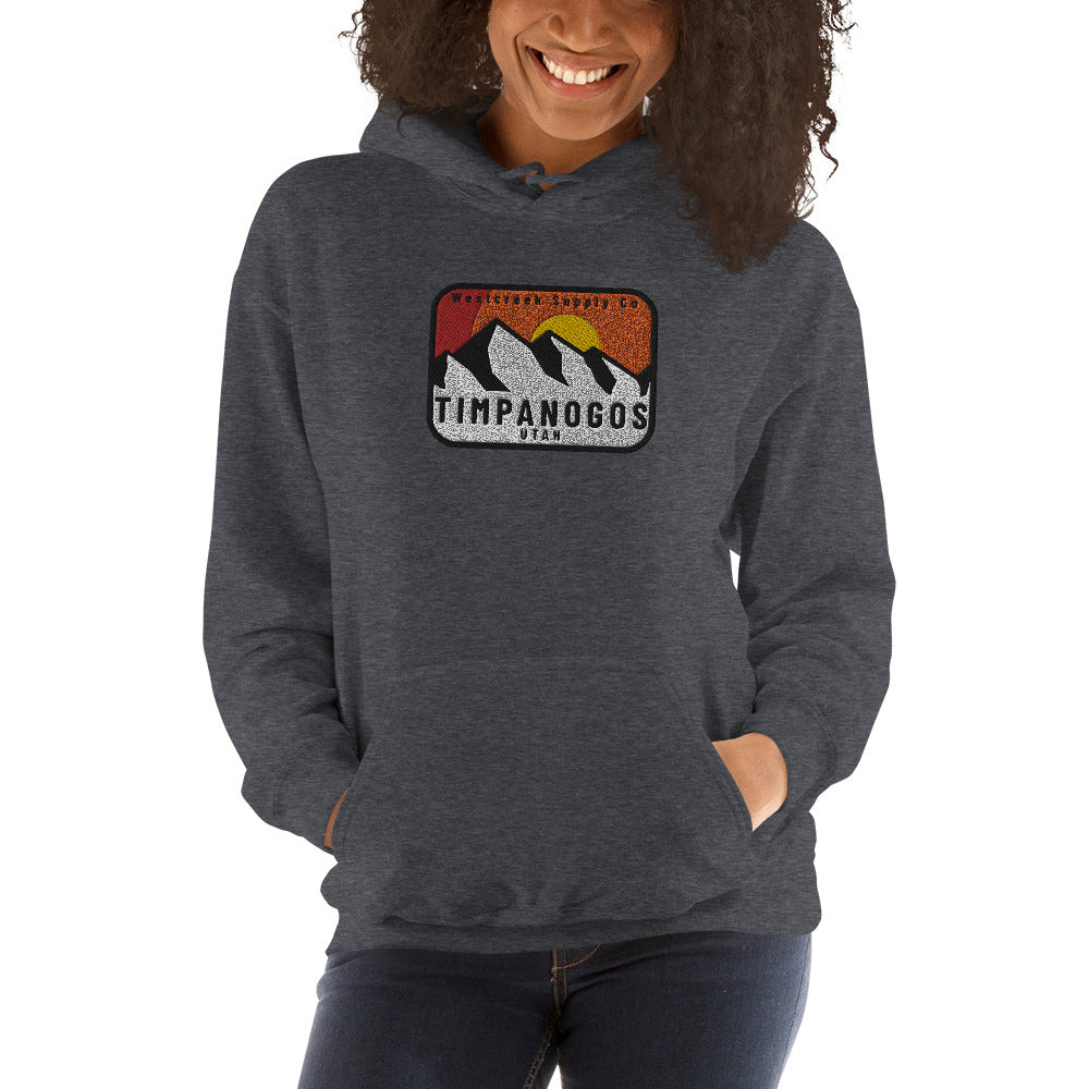 Timpanogos Unisex Hoodie - Embroidered