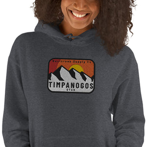 Timpanogos Unisex Hoodie - Embroidered