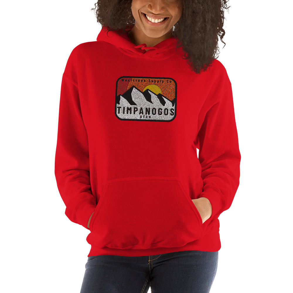 Timpanogos Unisex Hoodie - Embroidered