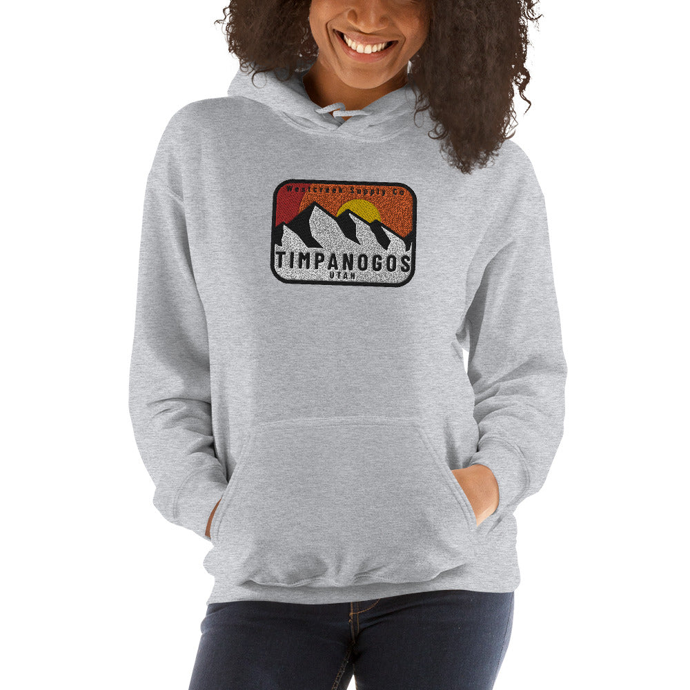 Timpanogos Unisex Hoodie - Embroidered